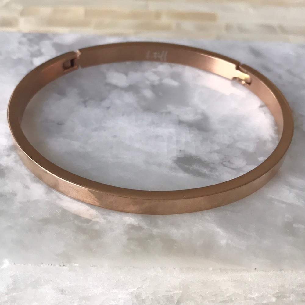 Rose Gold Stacking Bracelet